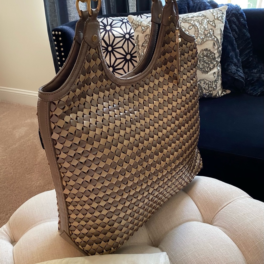 ✨Cole Haan✨FLASH SALE!!!✨NWT!✨Genevieve RARE! Weave Bag - Picture 5 of 15